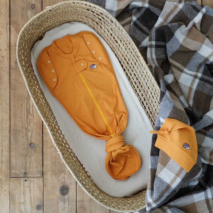 Система за смяна на памперси Magbaby с цип и капачка 0-9месеца горчица