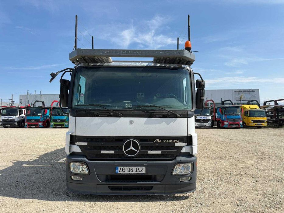 Camion transport auto Mercedes-Benz Actros 1841 2008 + Rolfo Pegasus 09/2008