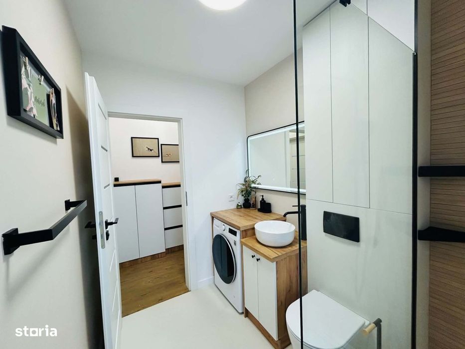 2 camere premium, prima închiriere, Între Lacuri, bloc nou + parcare