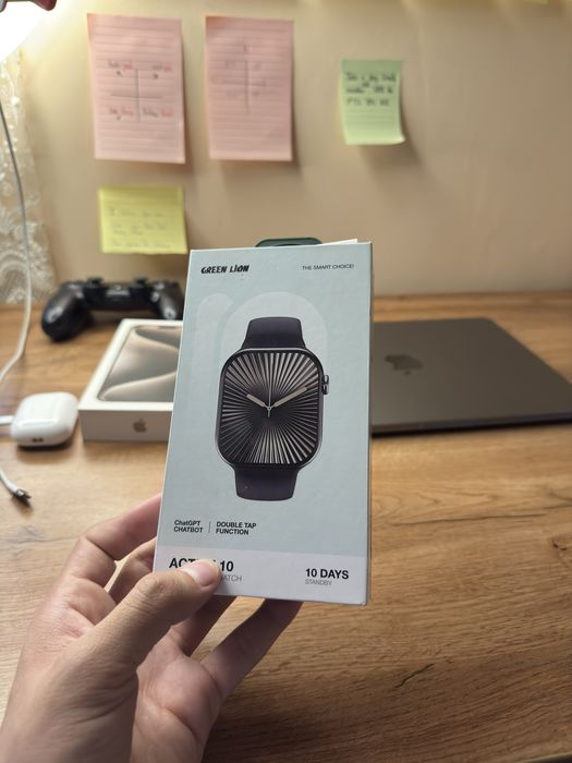 Apple watch\ green lion Active 10 46mm