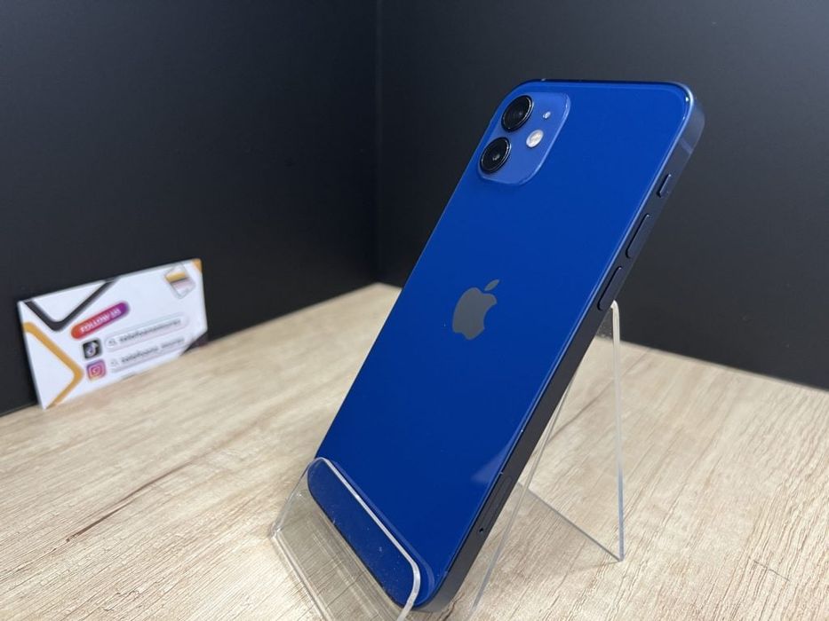 iPhone 12 128Gb Blue Second-Hand 3 ani garanție, Telefoane Mures