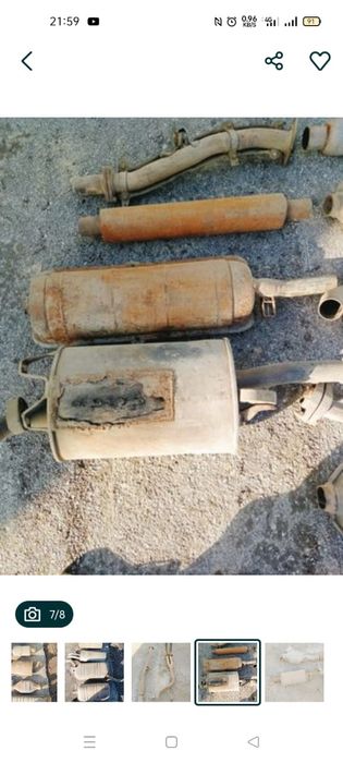 Глушителя разные бу