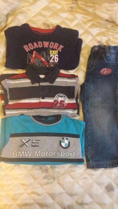 Един сезон момчешки дрехи, р. 98 - 104 само 25 лв.