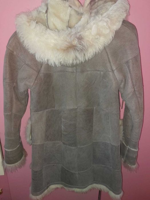 Cojocel blană naturală fete