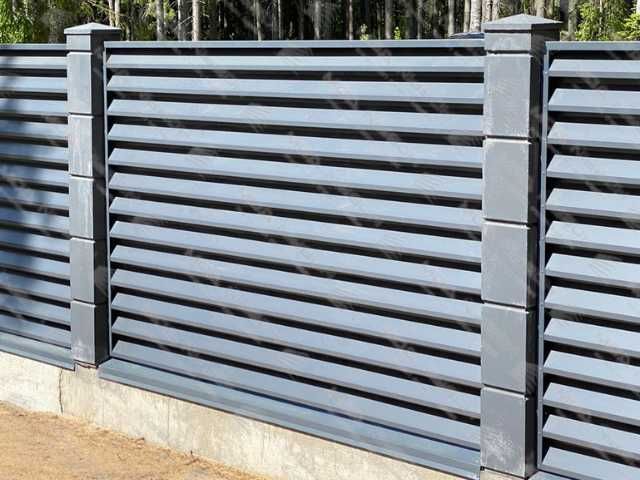 Забор жалюзи от производителя