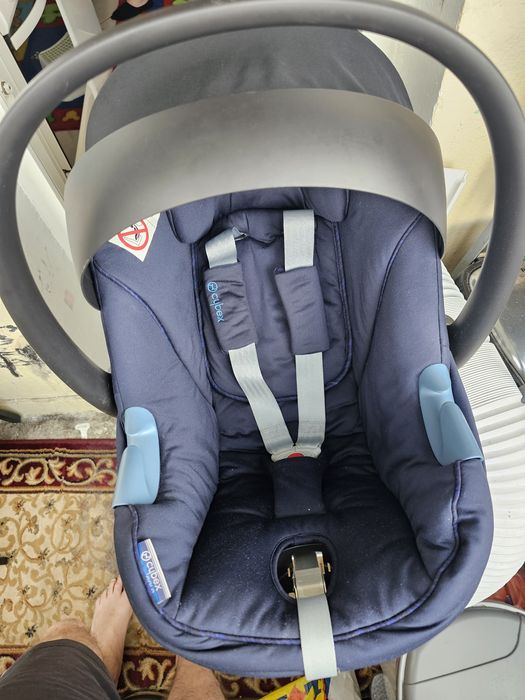 Scoica auto Cybex Aton GOLD + sistem fixare isofix plus podea