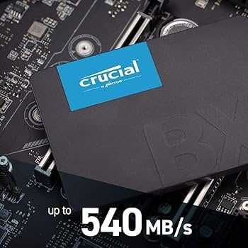 SSD накопитель - Crucial SATA SSD BX500 500GB (512GB)