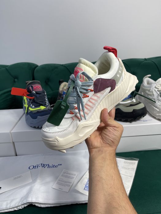 Adidasi Off White ODSY piele naturala Full Box colectie noua