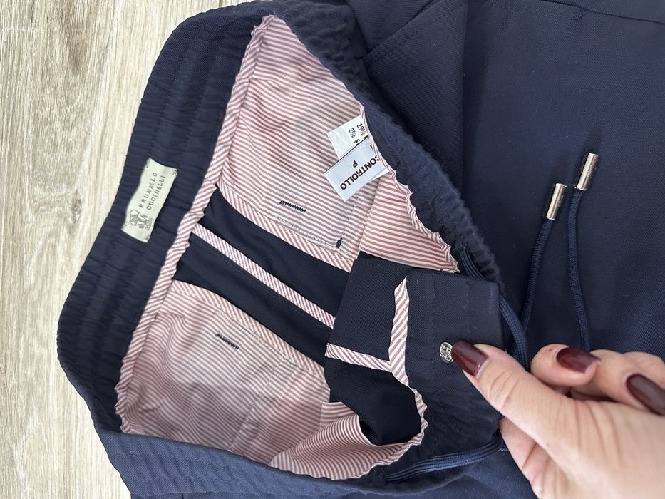 Фирменные штаны брюки "BRUNELLO CUCINELLI" р-р 32, (М)