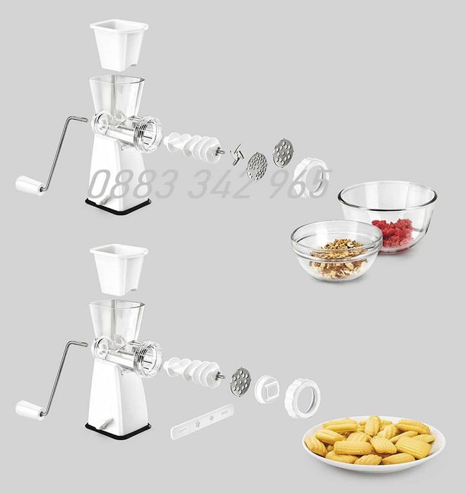 НОВА! Месомелачка Metaltex Tartare