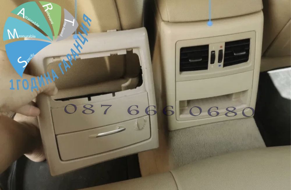 Въздуховод панел  духалка бмв bmw E90 E91 3 решетка климатик е90 е91