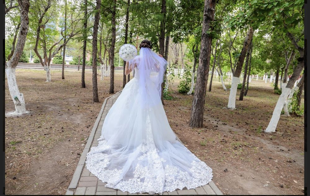 Продам свадебное платье размер 42-46