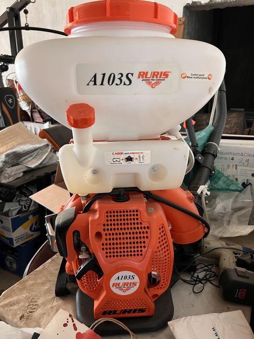 Atomizor RURIS A103S, 3 CP, 16 L, cu pompă – stare foarte bună