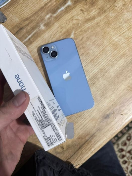 Iphone 14 blue в хорошем состояние