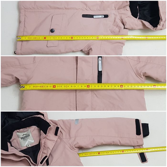 Geaca schi PROTECH 10K, iarnă, groasă, impermeabilă, manusi, nr 98-104