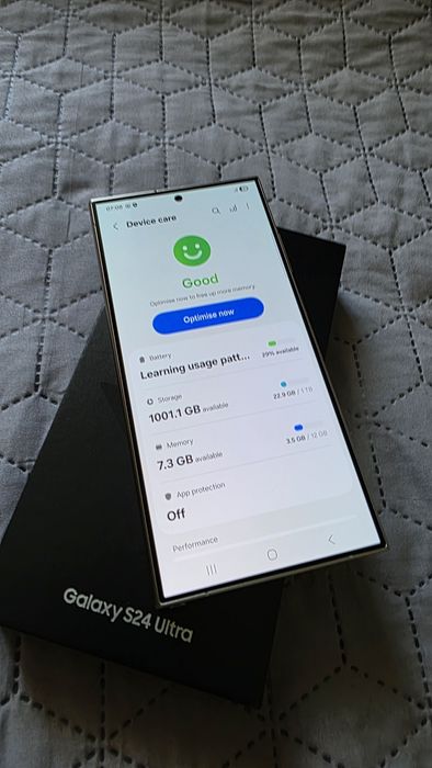 Samsung Galaxy S24 Ultra 5G 1TB 12GB RAM, Dual SIM, Titanium Gray