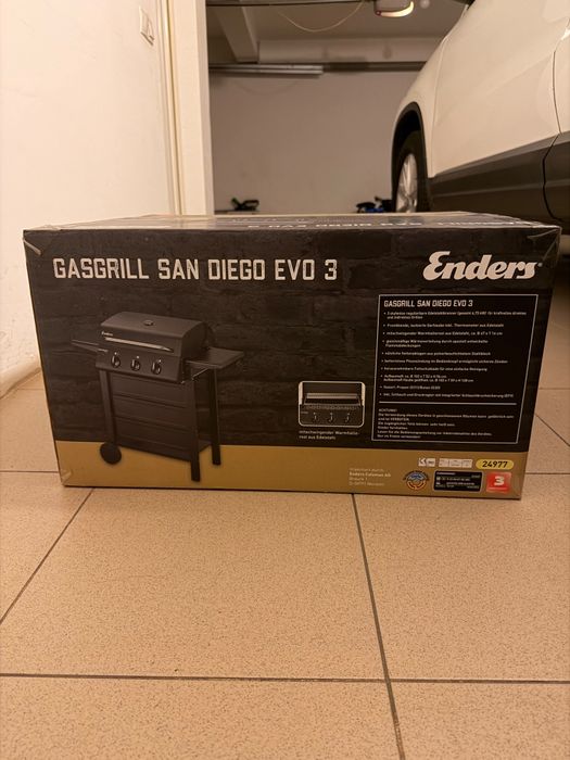 Grătar pe gaz San Diego Evo 3 Enders