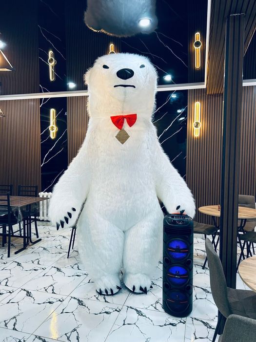 Костюм надувного мишки