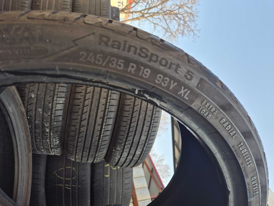 4 Anvelope de VARA - 245/35/19 - Uniroyal - Stare F BUNA - DOT 2023 !