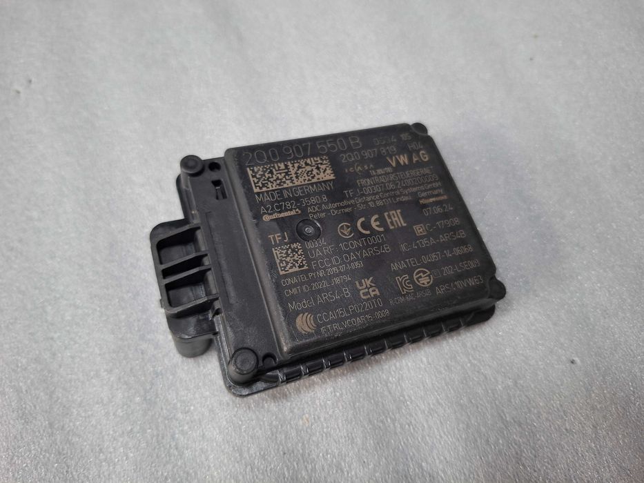 2Q0907550B Нов Радар Сензор  VW Audi Seat Skoda 2Q0907550A