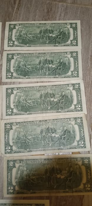 Lot 11 bancnote de 2 dolari USA