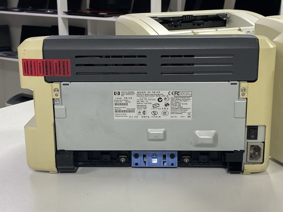 Лазерный принтер HP LaserJrt 1018, 1020, черно-белая печать, А4