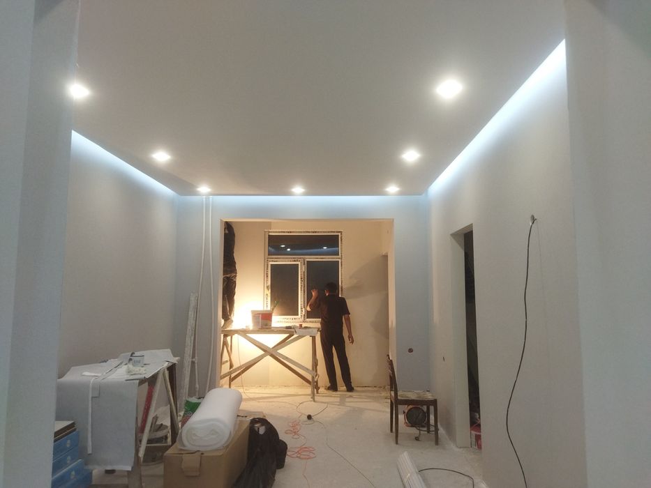 Малярка гепсакартон ремонт падключ