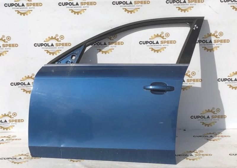 Portiera usa stanga fata Audi A4 8K2, B8 Berlina culoare albastra cod: