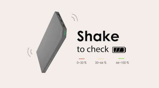Алуминиев powerbank Allocacoc, 5000 mAh
