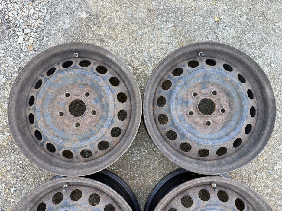 4бр. ОРИГИНАЛНИ 16” Железни Джанти 5х114.3 за -SUZUKI/TOYOTA/FIAT/NISSAN/японски- 6.0Jx16H2, ET50 + *ДАТЧИЦИ*