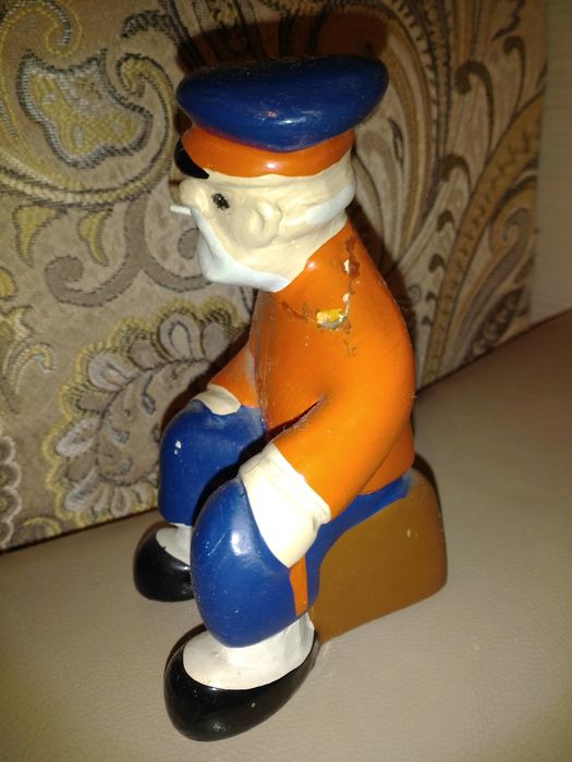 Сувенирные рога, статуэтка "Дед Шукарь"