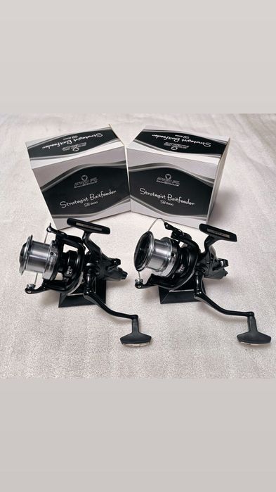 SET 2 Mulinete Crap PRO FL Strategist Baitfeeder SB8000 Long Cast 0,30