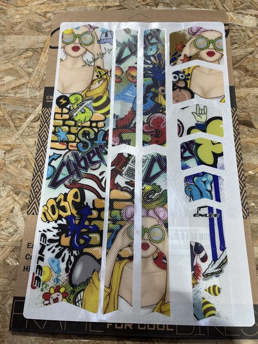 Folie protectie cadru bicicleta 6 modele mtb ebike autocolant cadru