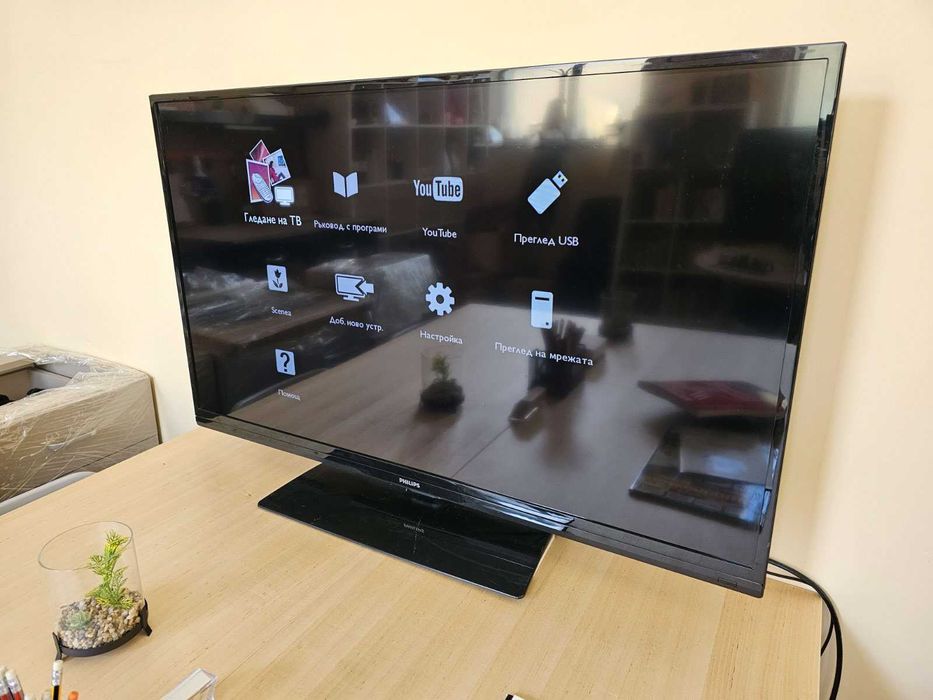Телевизор Philips 46'' инча Full HD LED Digital Crystal Clear