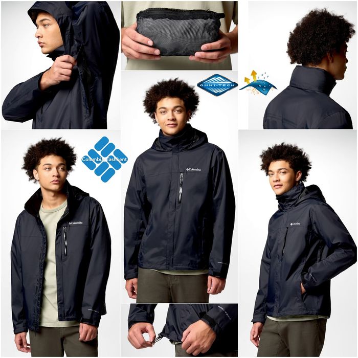 Columbia OMNI-TECH™ ВЕТРОВКА ДОЖДЕВИК Премиум класса из США