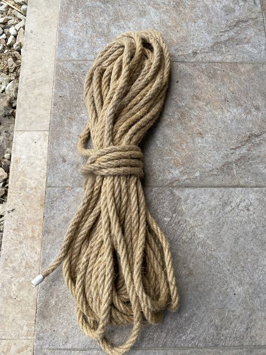 Sfoara franghie iuta 14 mm 25 m