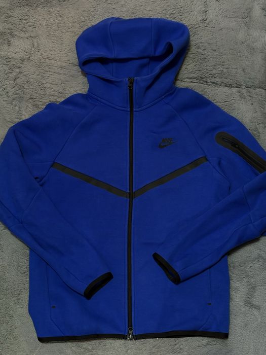 Оригинален Nike tech fleece blue
