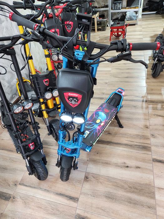 Разпродажба Kaabo Wolf Warrior X GT 2x1100w Custom Blue+Color Deck