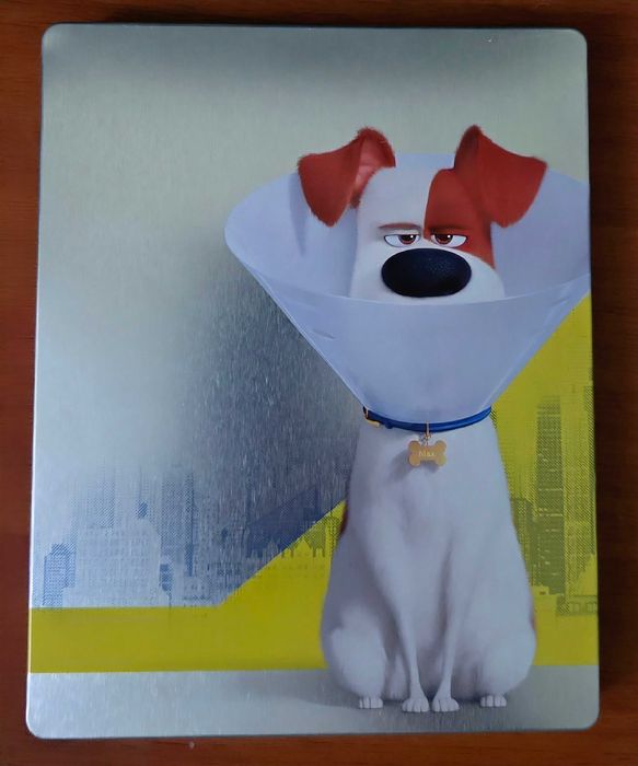 Vand set 2 steelbook-ri The Secret Life of Pets 1 si 2, bluray 3D+2D