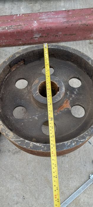 fulie diametru 40 cm cu 9 canale de 10 mm