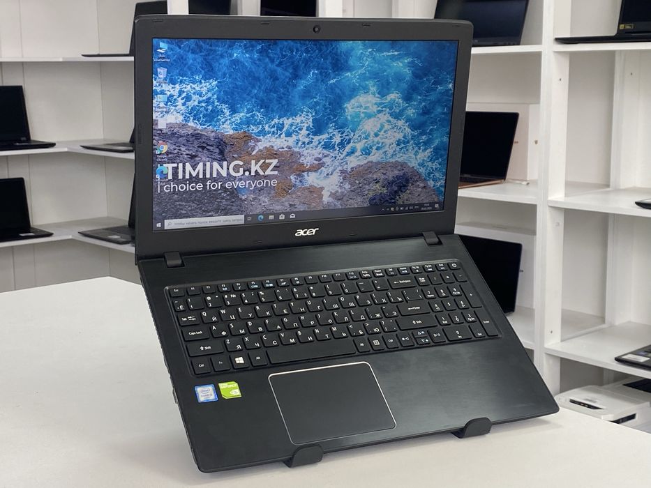 Офисный ноутбук Acer Aspire E5 - Core i3-7020U/4GB/SSD 128GB/MX130