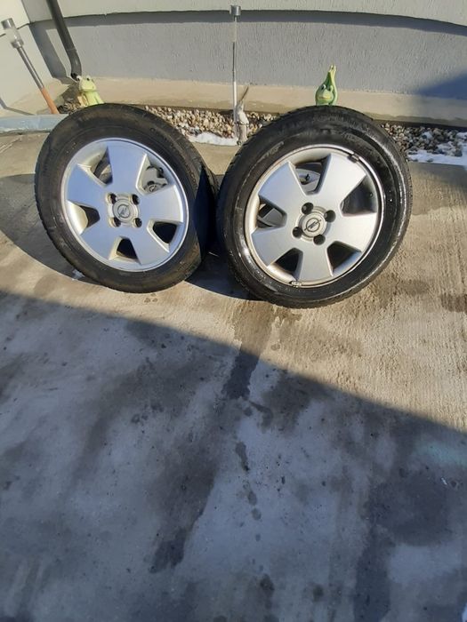 Jante+cauciucuri opel astra 195x15