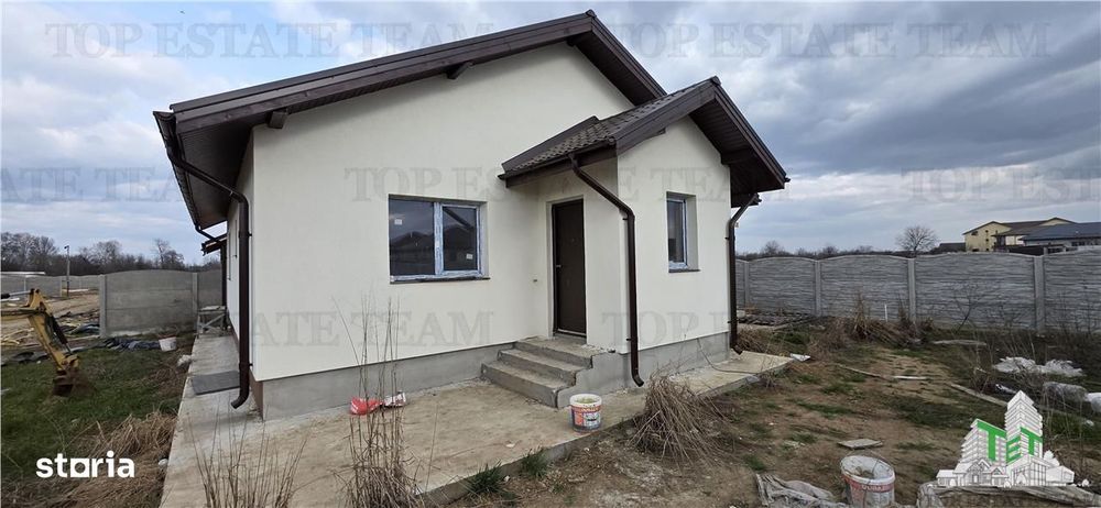 Clinceni - Casa noua individuala 3 camere pe parter teren 314mp toate