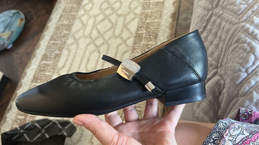 Балетки из мягкой кожи