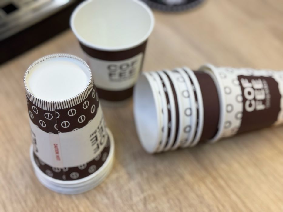 Pahare carton automate 190ml