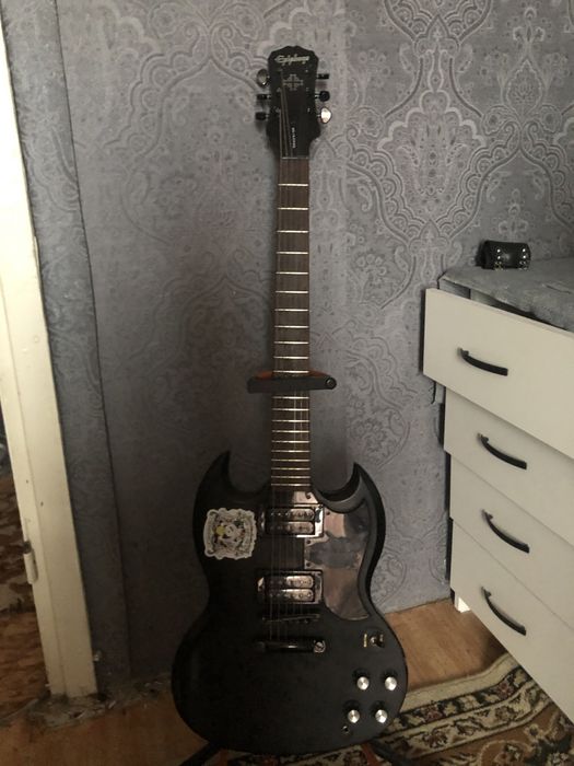 Электро гитара epipphone sg400 goth