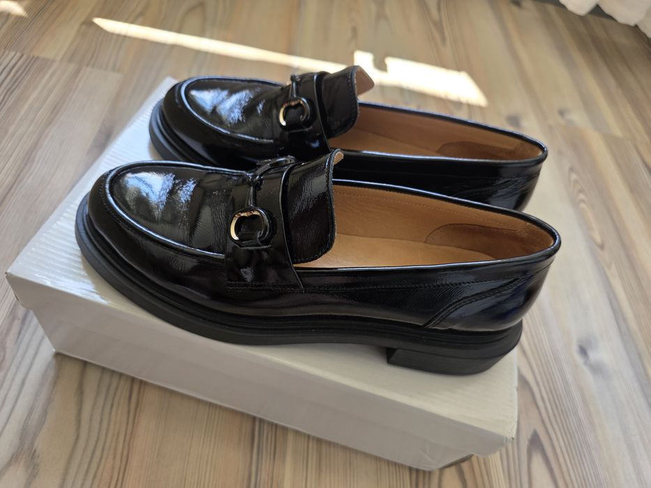 Mocasini din piele