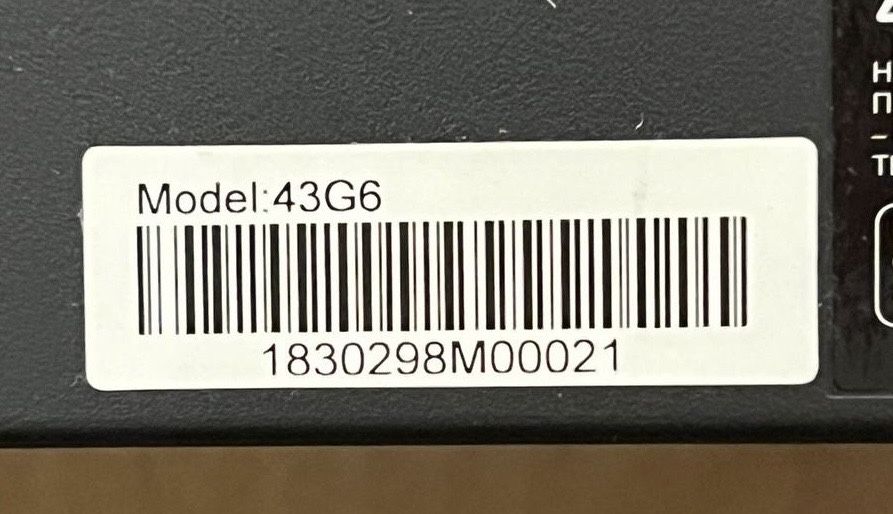 Телевизор Skyworth 43G6