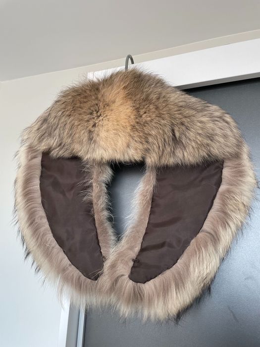 Нови богати яки от естествен косъм миеща мечка (енот; ракун), лисица