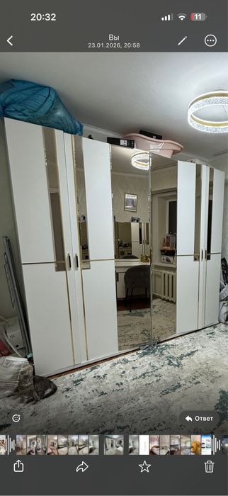 шкаф и туалетный столик